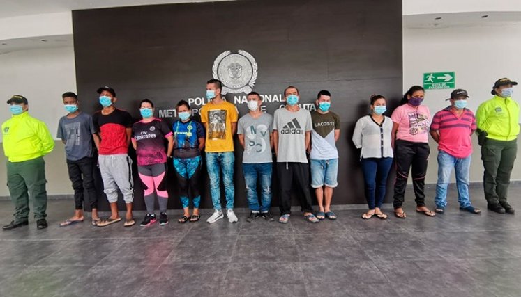 Los capturados deberán responder por concierto para delinquir y tráfico de drogas.