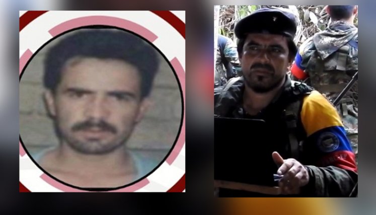  José Benigno Guzmán Mora, alias ‘Julián’ o ‘El Rolo’, jefe máximo del frente Carlos Germán Velazco Villamizar, del Eln, y Jhon Velazco, más conocido como ‘Jhon Mechas’ o ‘Jhon Barbas’, quien lidera la disidencia del frente 33 de las Farc. Ellos operan en Norte de Santander. / Foto: Archivo