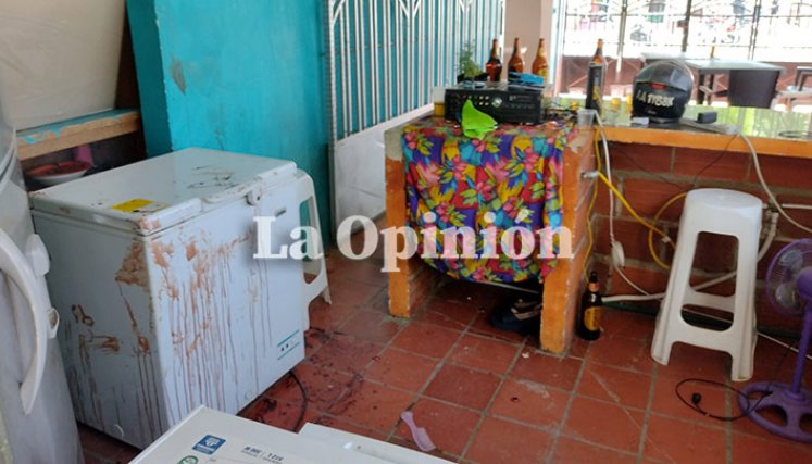 Bala y muerte en un bar de Niña Ceci