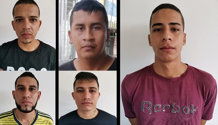 Esta banda de atracadores delinquía en la comuna 6.