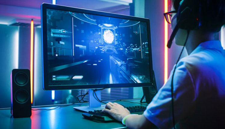 Videojuegos en el trabajo.