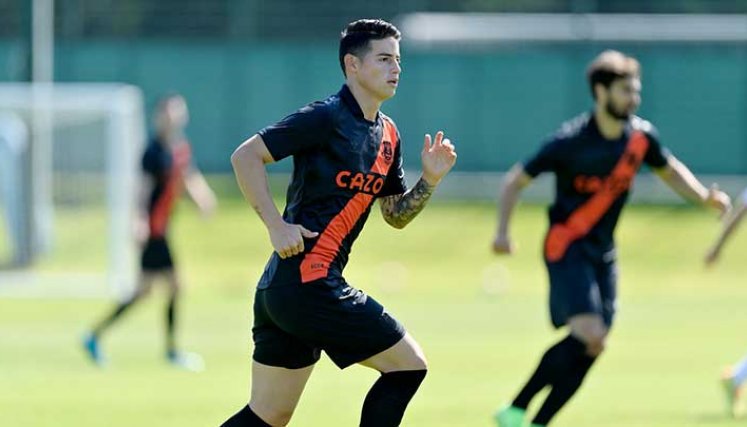 James Rodríguez sigue la espera de un equipo que lo contrate en Europa.