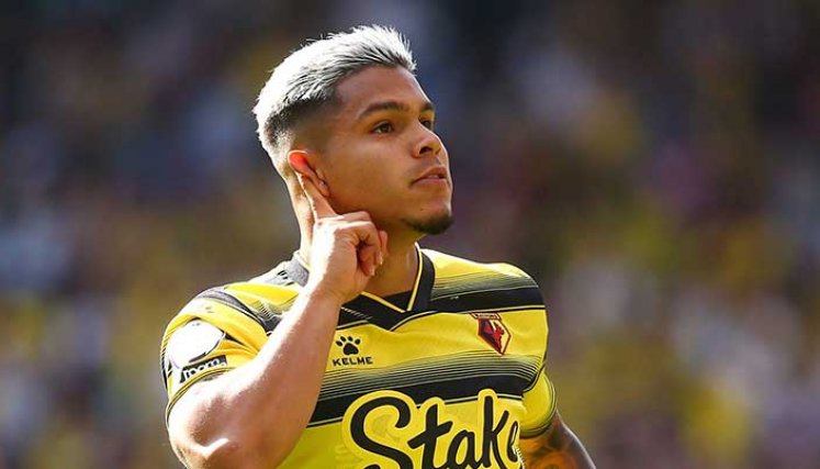 Juan Camilo Hernández regresó al Watford de la Liga Premier para este temporada, tras cuatro años de jugar en España.
