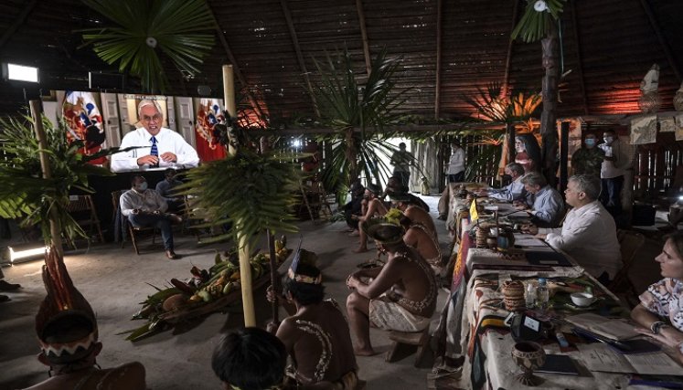 En la actividad analizaron aporte ambiental de la Amazonía