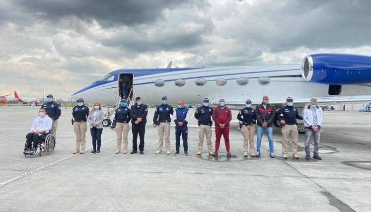 Extraditado a EE. UU. alias ‘La Silla’ junto a once personas más por narcotráfico./Foto: Colprensa