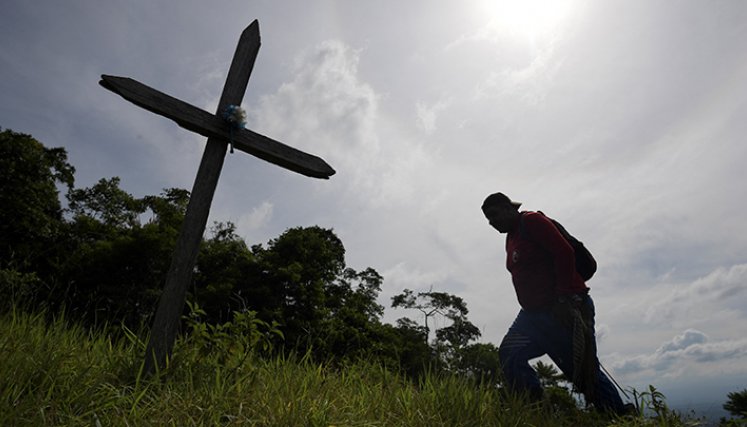 Efraín, una vida mutilada dos veces por minas en Colombia
