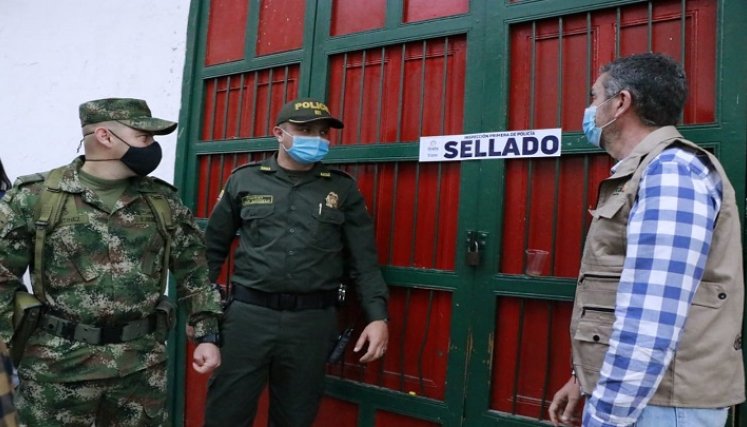 Cinco establecimientos fueron cerrados definitivamente al no cumplir con las disposiciones legales. / Cortesía/ La Opinión 