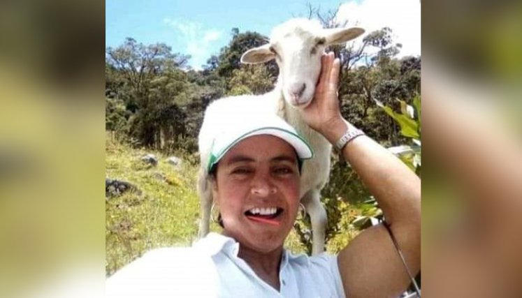 Eleyda Zualy Jaimes Leal vivía en la finca ‘La Popita’, en la vereda Onda Sur de Herrán. / Foto: Cortesía