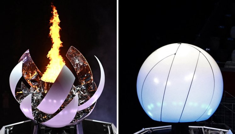 Clausura de los Juegos Olímpicos de Tokio. / Foto: AFP