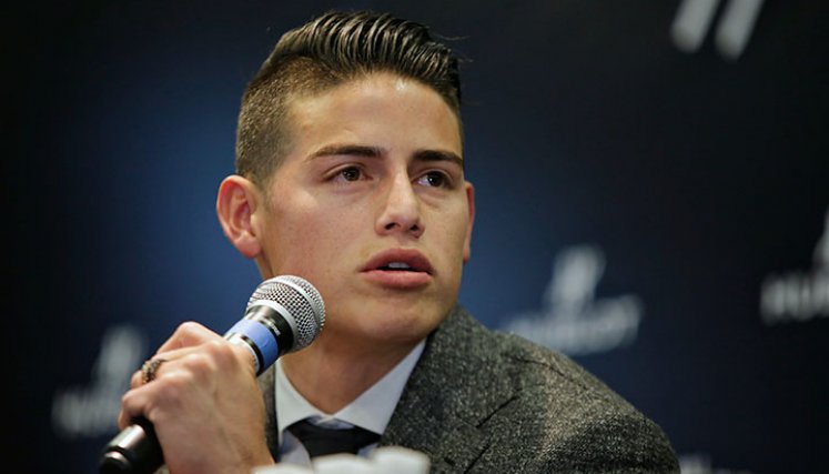 James Rodríguez, leyenda de la Selección Colombia. 