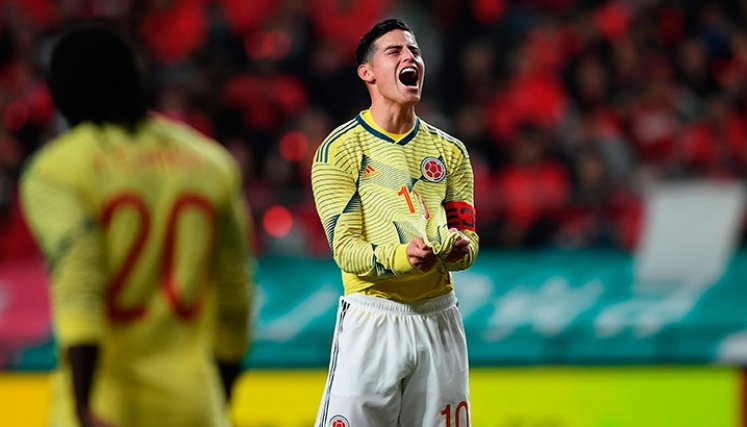 James Rodríguez confesó de qué equipo es hincha. 