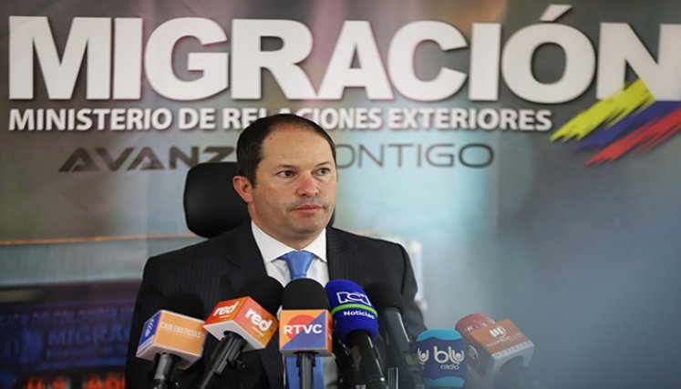 Juan Francisco Espinosa Palacios, director de Migración Colombia