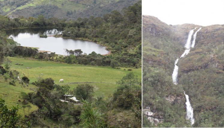 Laguna Comagüeta hace parte del sistema del Almorzadero. / Foto: Roberto Ospino