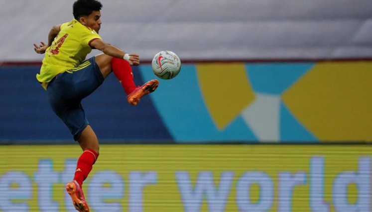 Luis Díaz, jugador de la Selección Colombia.