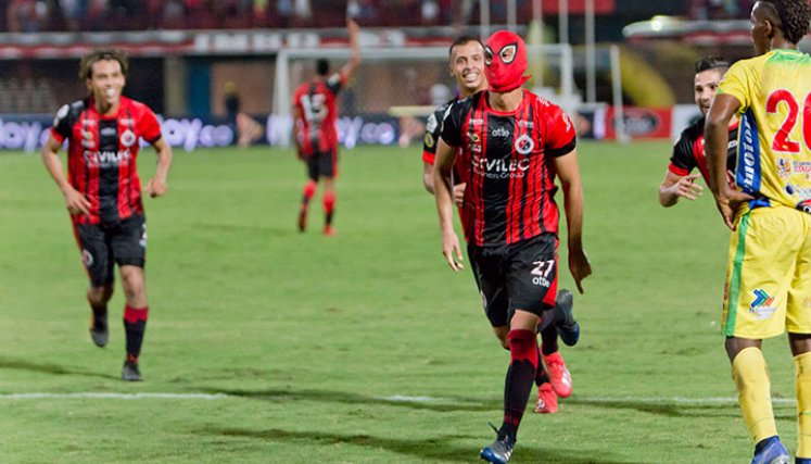 Mauricio Duarte, lateral cucuteño. 