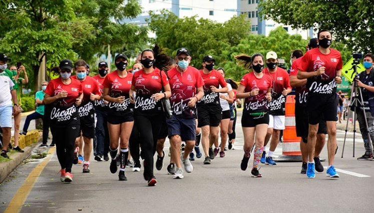 Medía Maratón de Cúcuta en su edición 2020. 