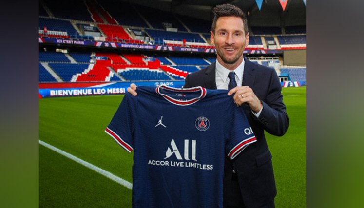 PSG presenta oficialmente a Messi 