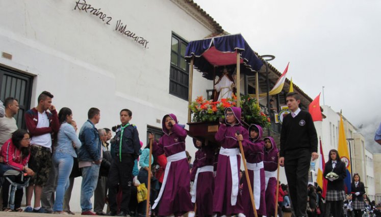 La Semana Santa Infantil hará parte del inventario de bienes patrimoniales e inmateriales de Pamplona. Foto Roberto Ospino/La Opinón.