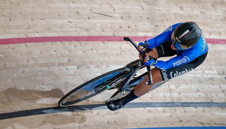 Paula Ossa ciclista paralímpica de Colombia. 
