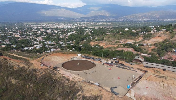 Así avanza la obra en el Primero de Mayo, de Villa del Rosario.