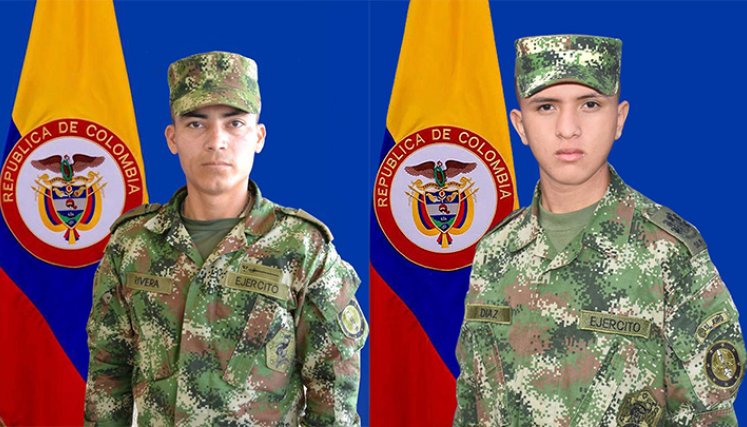 Soldados muertos por la descarga de un rayo.