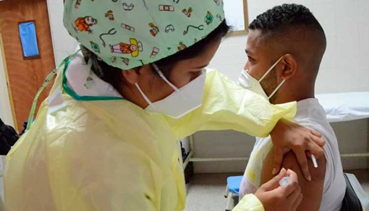 Vacunados en el Táchira.