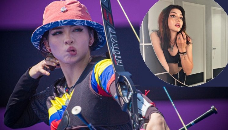 La joven colombiana deslumbró por su belleza en los Juegos Olímpicos Tokio 2020