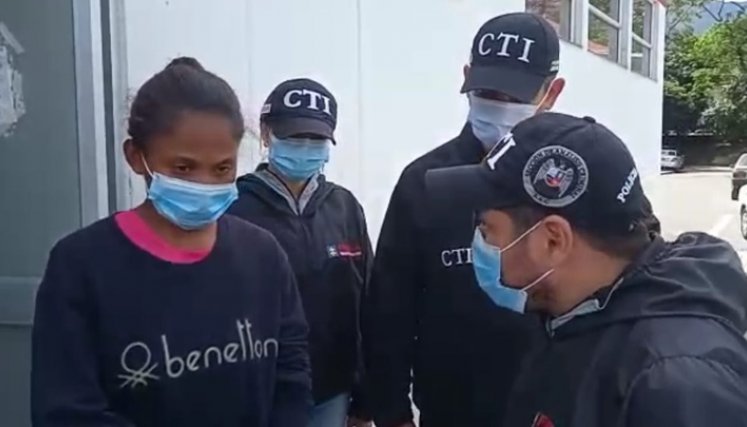 Carolina Galván fue capturada nuevamente. / Foto: Colprensa