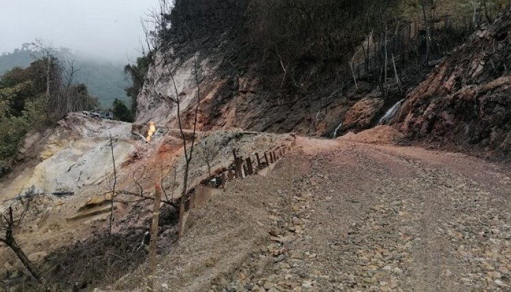 La emergencia se produjo en el sector de Rionegro, en Toledo.