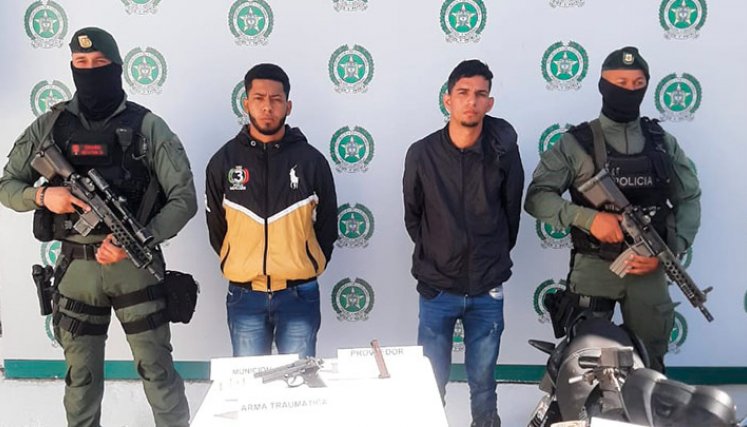 Aunque huyeron de la Policía en Ocaña, los capturaron 