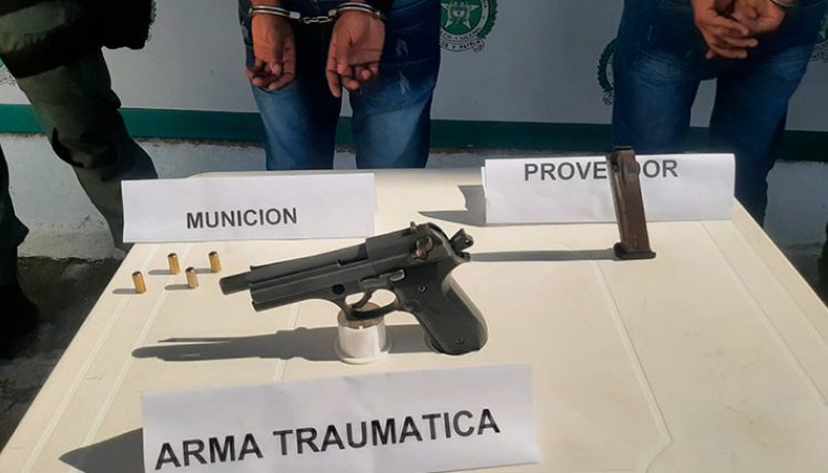 Aunque huyeron de la Policía en Ocaña, los capturaron 