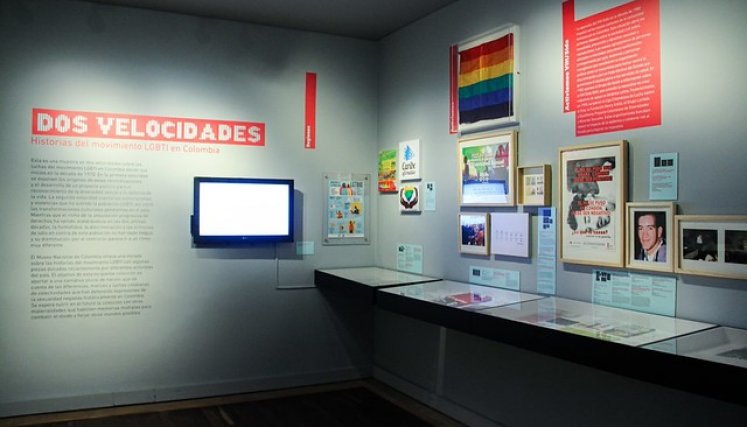 La muestra busca fortalecer las luchas colectivas de la comunidad LGTBI 
