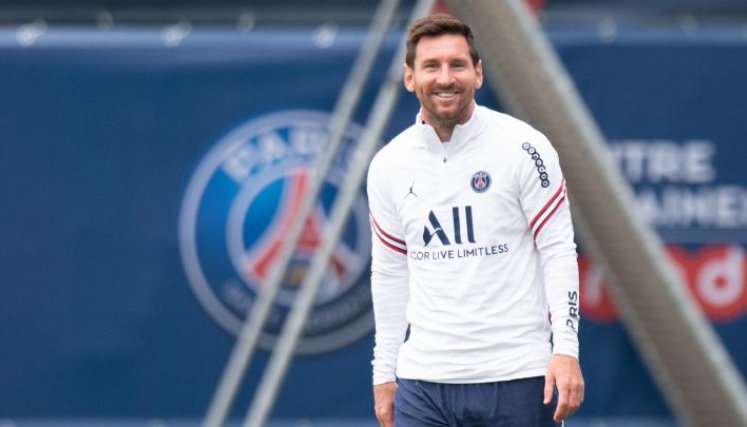 Messi en el PSG.