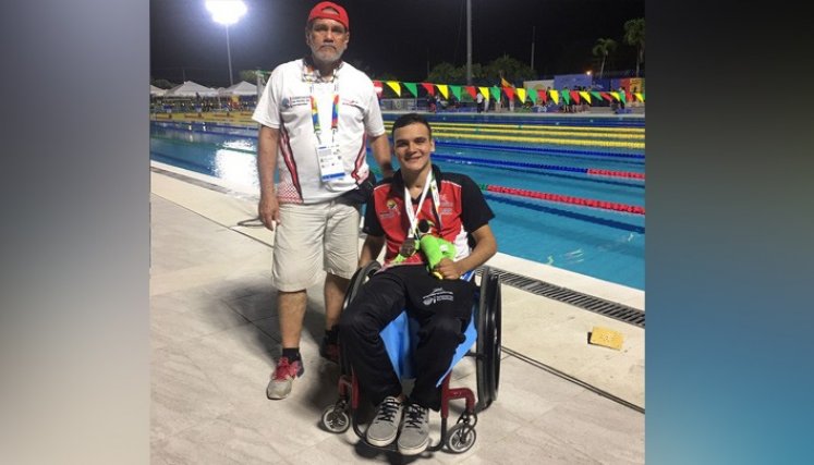 Christian Molina Hernández, abogado de la Universidad Libre de Cúcuta y deportista paralímpico de Norte de Santander. 