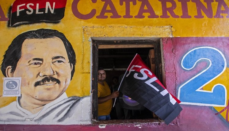 Daniel Ortega postuló su candidatura a las elecciones de noviembre para un cuarto mandato sucesivo con el Frente Sandinista de Liberación Nacional (FSLN)./ Foto AFP