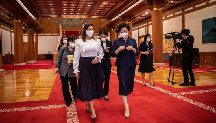 Primera Dama en Corea del Sur.