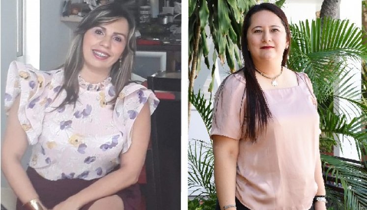 Eliana María Mora García y Neida Albornoz Arias