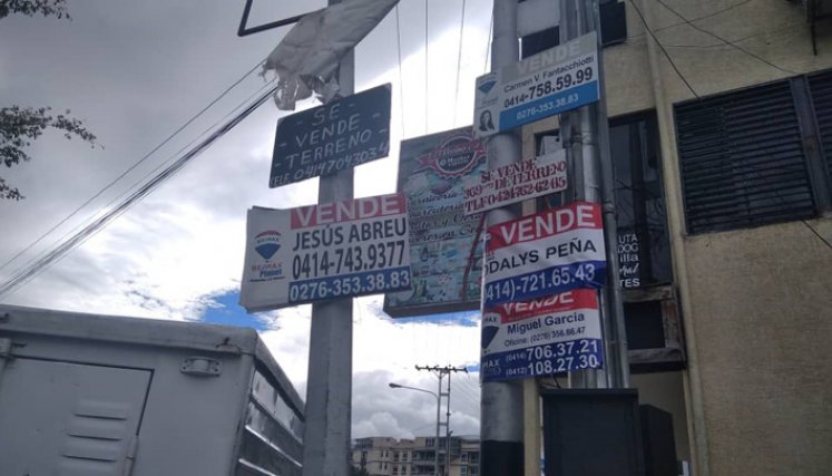 La migración y la pandemia han elevado la oferta de inmuebles disponibles en San Cristóbal y otras ciudades del Táchira. / Foto: Eilyn Cardozo