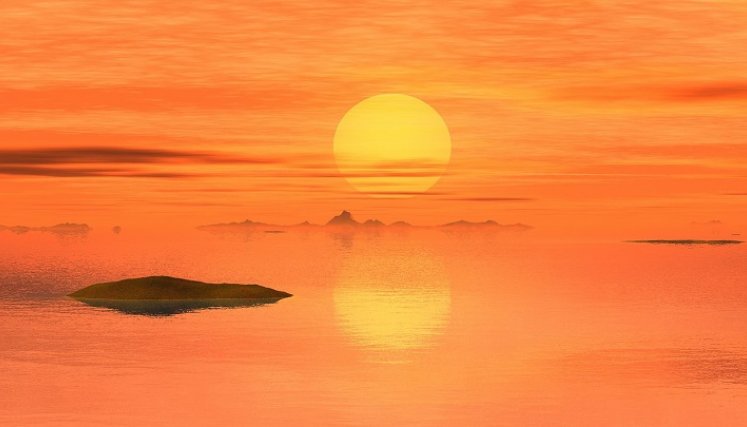 La temperatura cambia condiciones del planeta.
