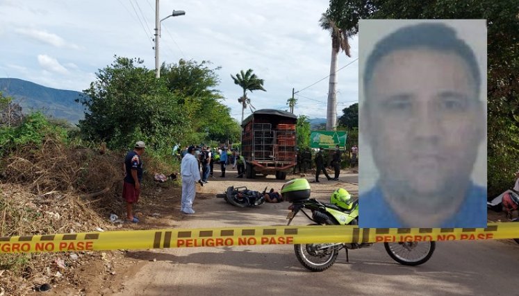 La víctima se movilizaba en una motocicleta.