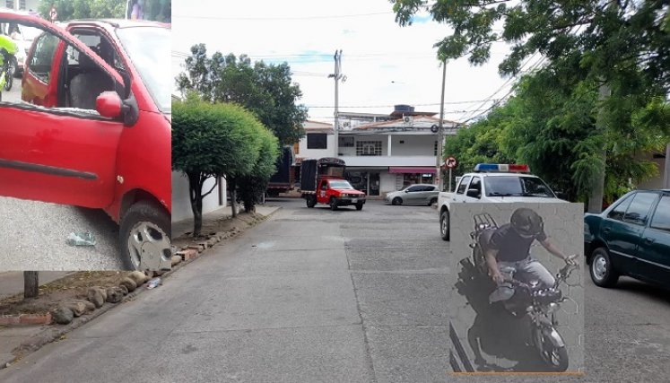 El reciente hecho ocurrió en el barrio San Luis.
