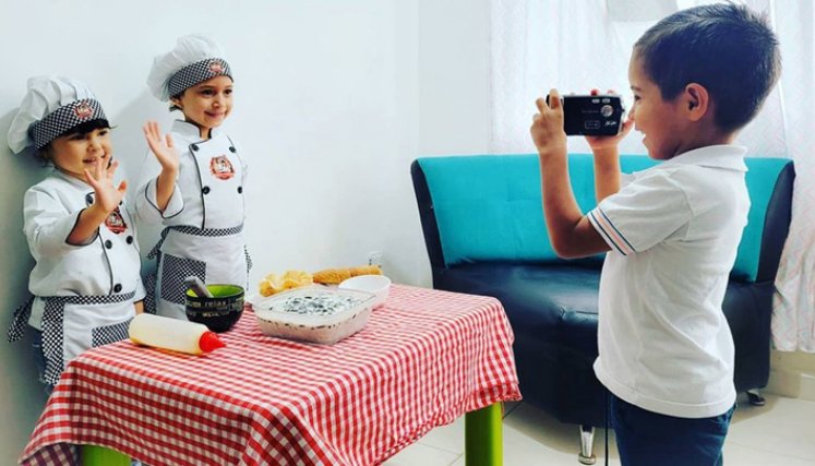 Isabella y Luciana demuestran sus dotes de cocineras y están dispuestas a competir en Masterchef. /Foto: Instagram.