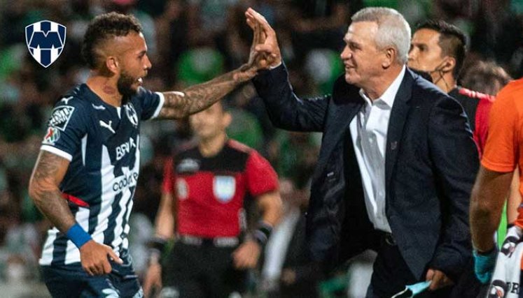 Duván Vergara es figura con Monterry ade México.