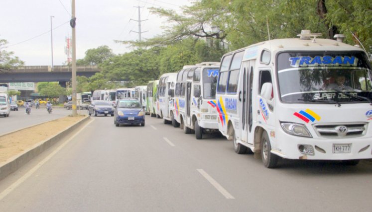 Transporte público en Cúcuta.