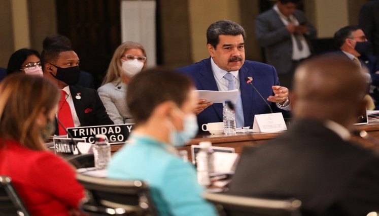 Maduro expresó, además, que el diputado Jorge Rodríguez posee pruebas de los planes de Colombia para "atacar a Venezuela", / Foto AFP