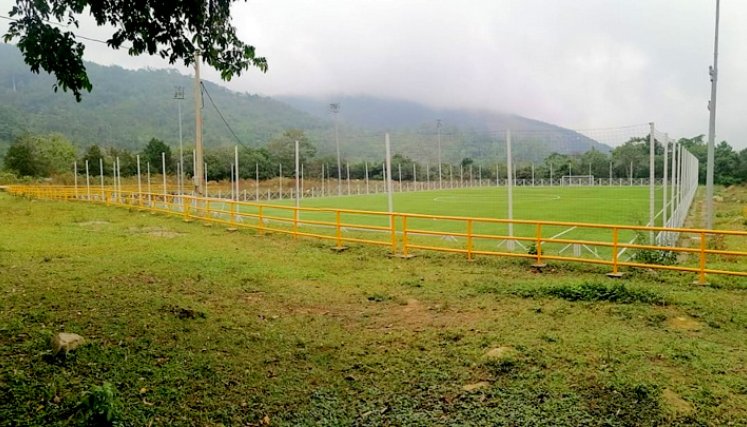 Cancha sintética de El Trébol