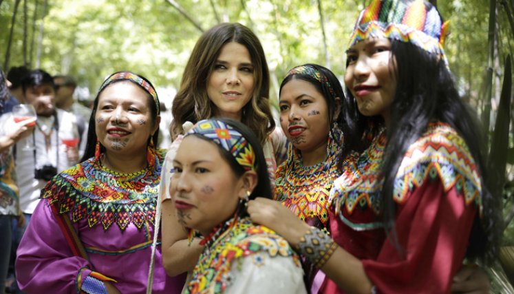 Juana Acosta, entre el cine y la presentación./Foto: Colprensa