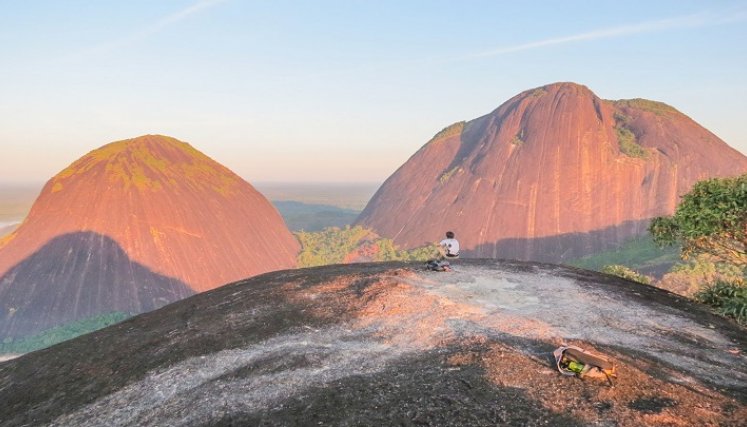 Los cerros de Mavecure.