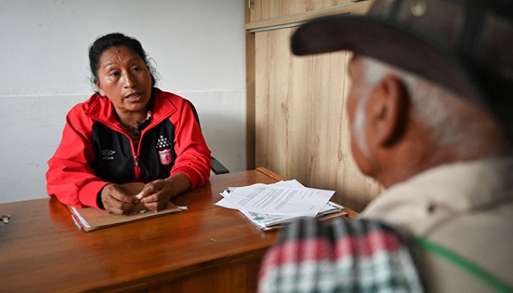 Celia Umenza, activista ambientalista en Colombia.