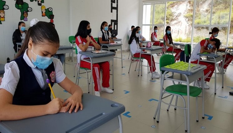 El 48% de los estudiantes de Ocaña ya están en presencialidad. / Cortesía/ La Opinión 
